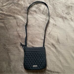 Vera Bradley Black Quilted Crossbody Bag